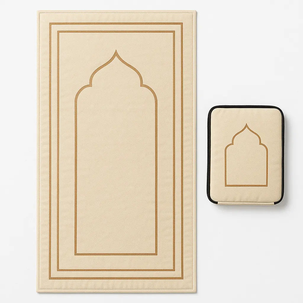 Golden Prayer mat