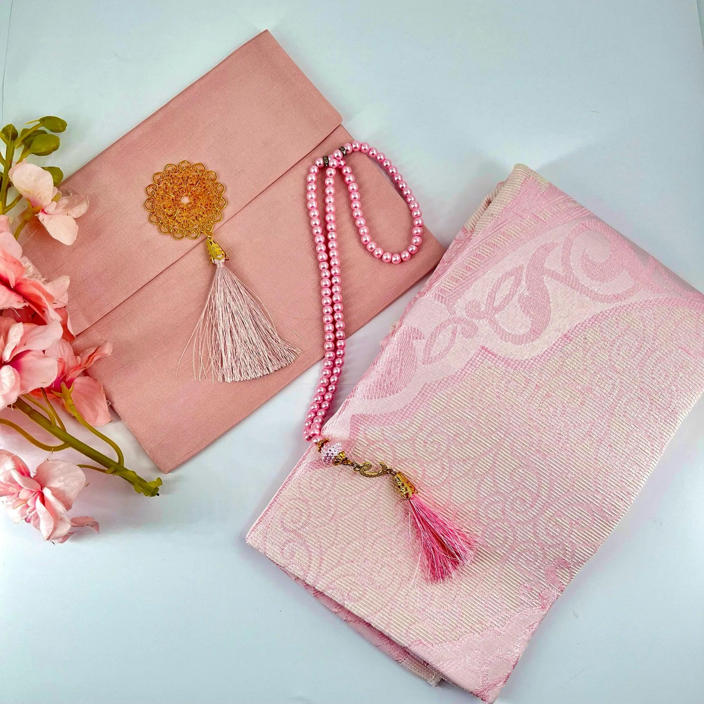 travel prayer mat pink