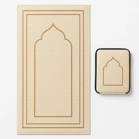 Golden Prayer mat
